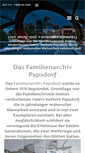 Mobile Screenshot of familienarchiv-papsdorf.de